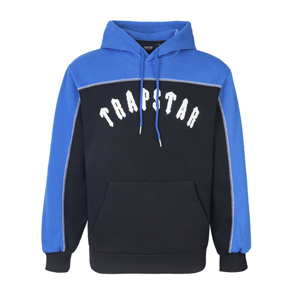 Trapstar Colorblock Trapstar Print Hoodie